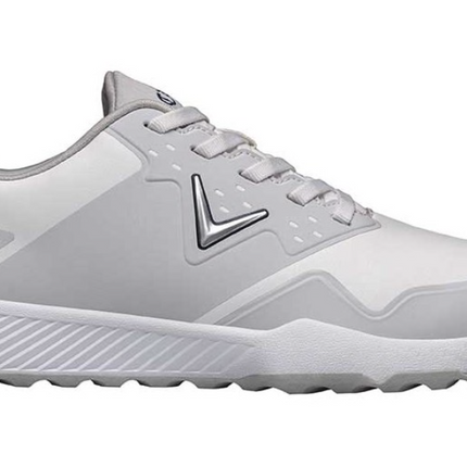 CALLAWAY CHEV ACE GOLF SHOES WHITE/GREY LIGHTWEIGHT SPIKELESS