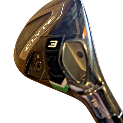 Callaway Elyte #3 Hybrid 19 Degree Stiff Flex Denali Charcoal 70 Shaft-used excellent condition