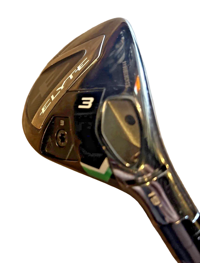 Callaway Elyte #3 Hybrid 19 Degree Stiff Flex Denali Charcoal 70 Shaft-used excellent condition