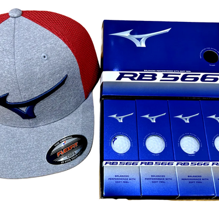 Mizuno Cap and 1 Dozen Mizuno Golf Balls Stocking Filler Deal