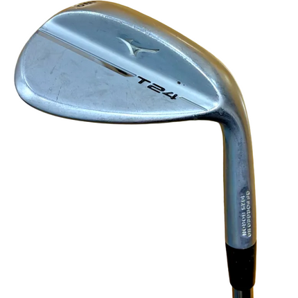 Mizuno T24 Soft White Satin D-Profile Mens RH 56-deg Wedge/Recoil Stiff Shaft