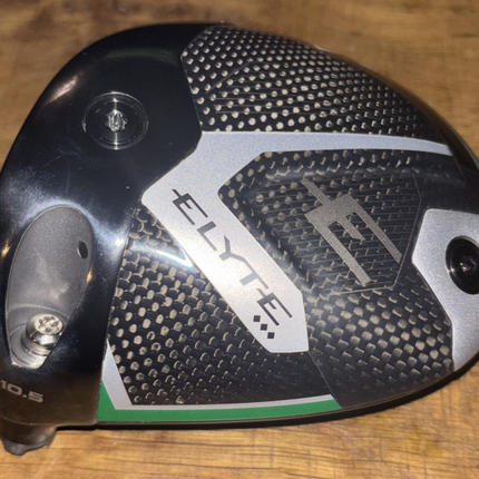 Left Hand Callaway Elyte Triple Diamond Driver Head only 10.5 degree used excellent condition