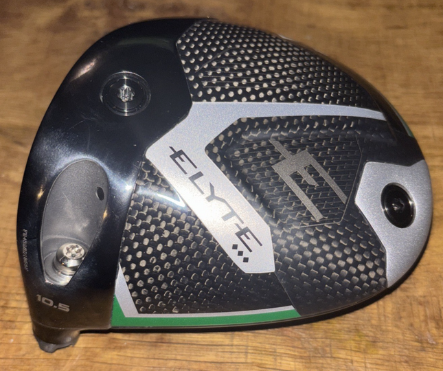 Left Hand Callaway Elyte Triple Diamond Driver Head only 10.5 degree used excellent condition