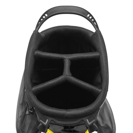 MIZUNO BR-DRI WATERPROOF STAND BAG  / 4 WAY DIVIDER / GREY / YELLOW / NEW 2026