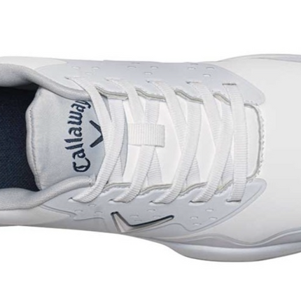 CALLAWAY CHEV ACE GOLF SHOES WHITE/GREY LIGHTWEIGHT SPIKELESS