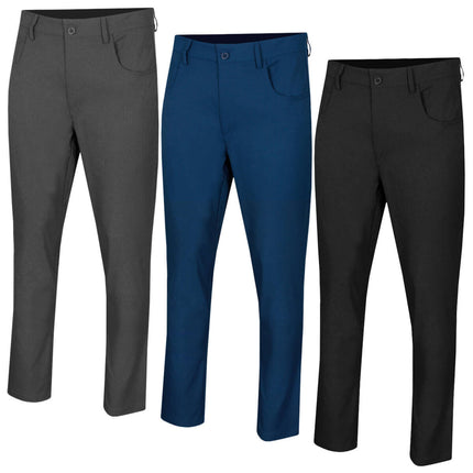 Farah Mens Judson Golf Trousers Performance Classic Straight Leg