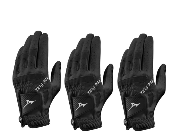 MIZUNO -LADIES ALL WEATHER GOLF GLOVE (3 pack) - LEFT HAND