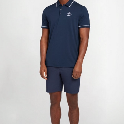 Original Penguin Golf Polo Shirt Black Iris (Navy Blue) Various Sizes