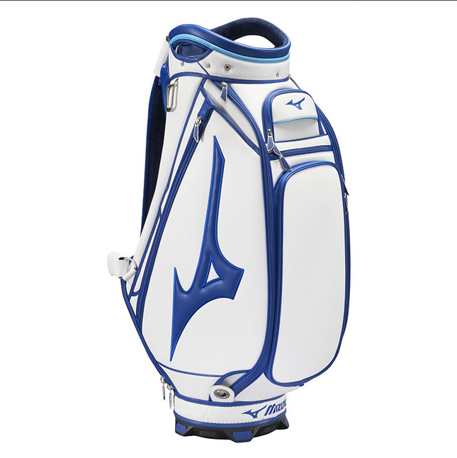 Mizuno Tour Staff Bag - White/Blue- BTOURSTF22-01
