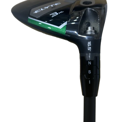 Callaway Elyte X #3HL Wood 16.5 Degree Senior Flex Vanquish 4R2 Shaft-used excellent condition