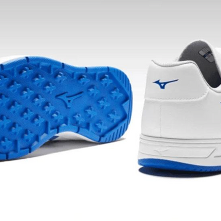 MIZUNO G-STYLE GOLF SHOES WHITE/BLUE BRAND NEW VARIOUS SIZES