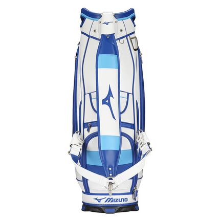 Mizuno Tour Staff Bag - White/Blue- BTOURSTF22-01