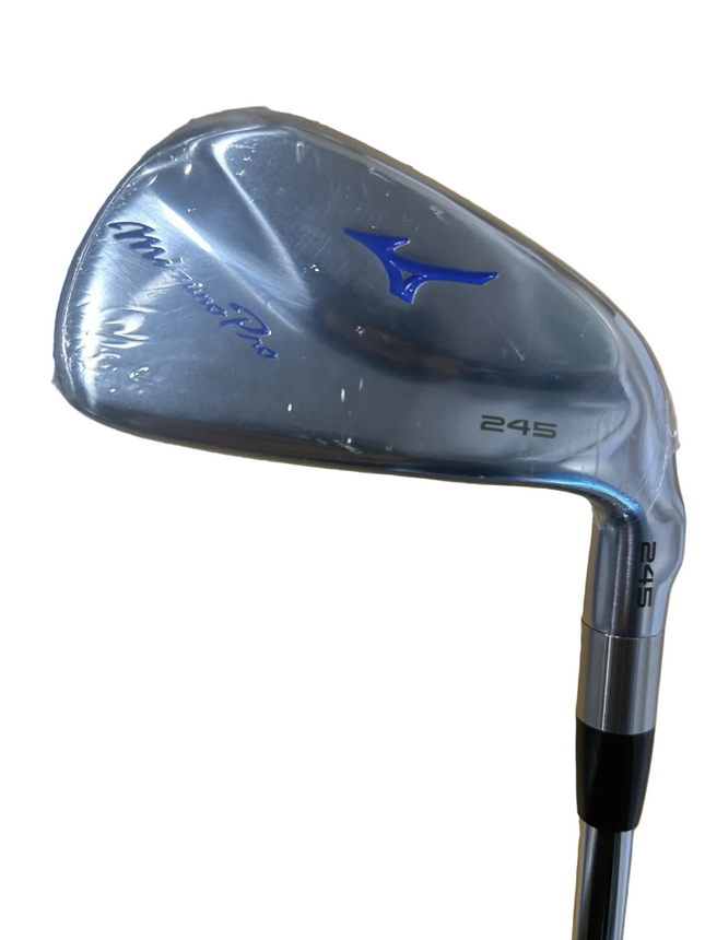 Mizuno Pro 245 7 iron Demo Club 1FL/1UP KBS Tour 120g Stiff Flex -used excellent condition