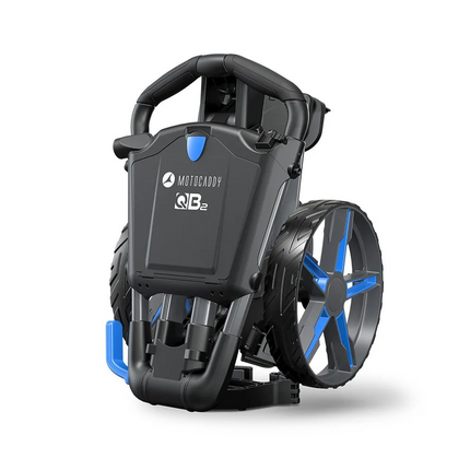 MOTOCADDY QB2 3 WHEEL PUSH GOLF TROLLEY BRAND NEW 2025 BLUE