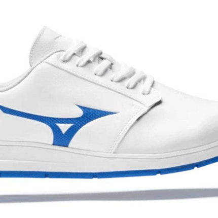 MIZUNO G-STYLE GOLF SHOES WHITE/BLUE BRAND NEW VARIOUS SIZES