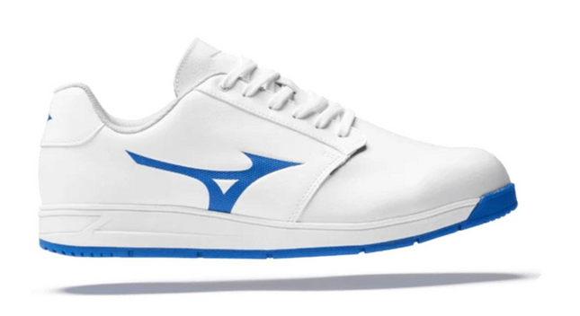 MIZUNO G-STYLE GOLF SHOES WHITE/BLUE BRAND NEW VARIOUS SIZES