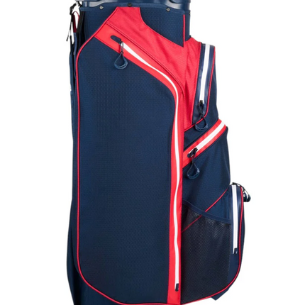 Ogio All Elements Silencer Cart Bag RED WHITE BLUE 25