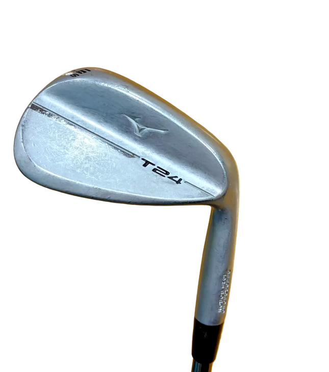 Golf club head with 'T24' branding 