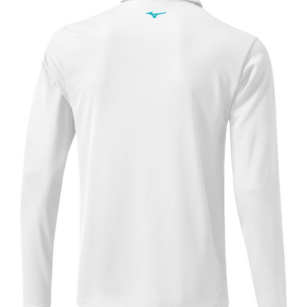 Mizuno Mens Winter Elite Long Sleeve Polo Shirt Golf Move Tech Thermo Top