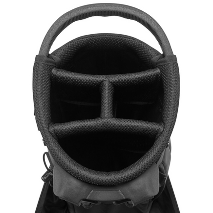 MIZUNO BR-D2 WATERPROOF GOLF STAND BAG / 4 WAY DIVIDER / BLACK