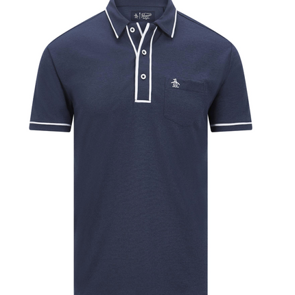 Original Penguin Golf Polo Shirt Navy Various Sizes