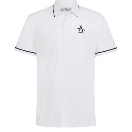 Original Penguin Golf Polo Shirt Bright White Various Sizes
