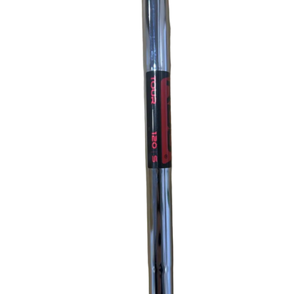 Mizuno Pro 245 7 iron Demo Club 1FL/1UP KBS Tour 120g Stiff Flex -used excellent condition