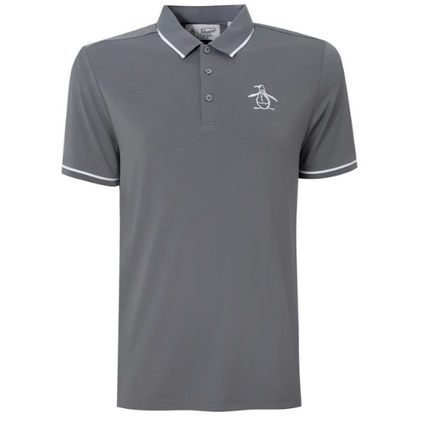 Original Penguin Golf Polo Shirt Grey Various Sizes