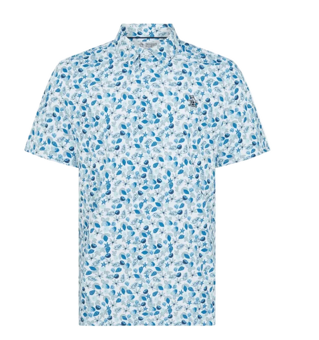 Original Penguin Golf Polo Shirt Coconut Candy (Bright White) Various Sizes