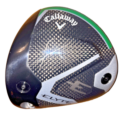 Left Hand Callaway Elyte Triple Diamond Driver Head Only 9° Head Cover Included -used excellent condition