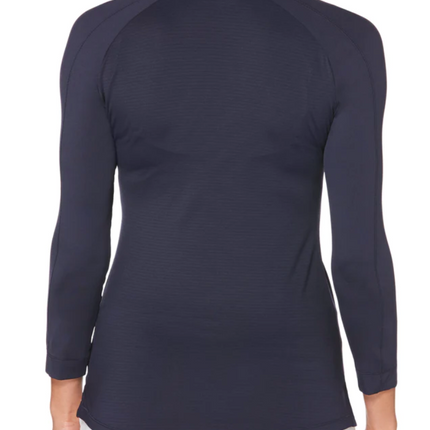 Womens 3/4 Sleeve Swing Tech™ Shadow Stripe Polo Various Sizes