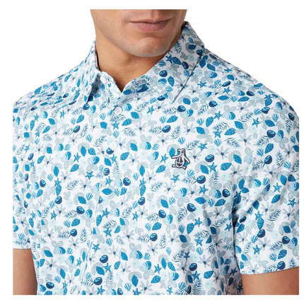 Original Penguin Golf Polo Shirt Coconut Candy (Bright White) Various Sizes