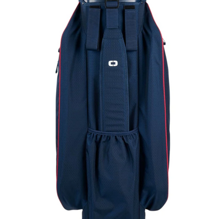 Ogio All Elements Silencer Cart Bag RED WHITE BLUE 25