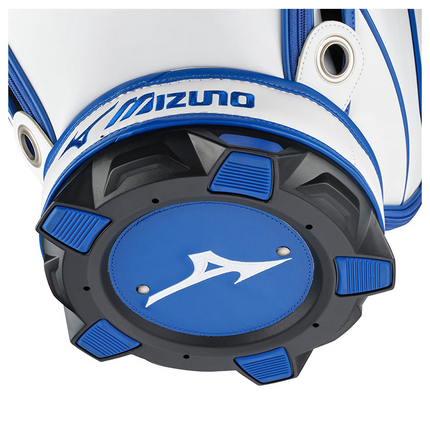 Mizuno Tour Staff Bag - White/Blue- BTOURSTF22-01