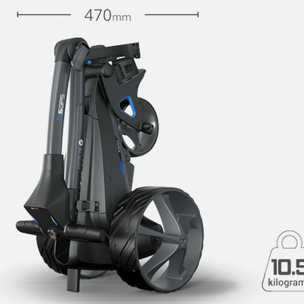 Motocaddy M5 GPS Electric Golf Trolley Cart 25 - 12 month old / little use (2)