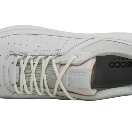 Ecco Womens Trainers Golf Core Casual Lace-Up Low-Top Sneakers Leather