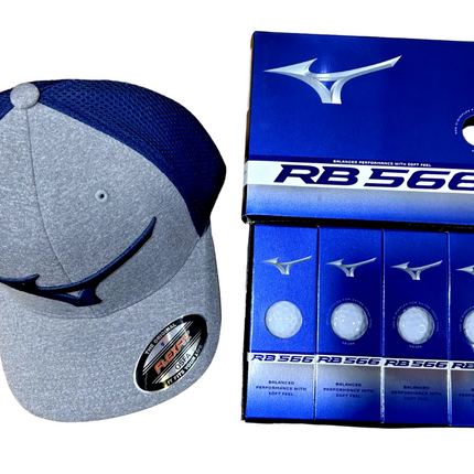 Mizuno Cap and 1 Dozen Mizuno Golf Balls Stocking Filler Deal