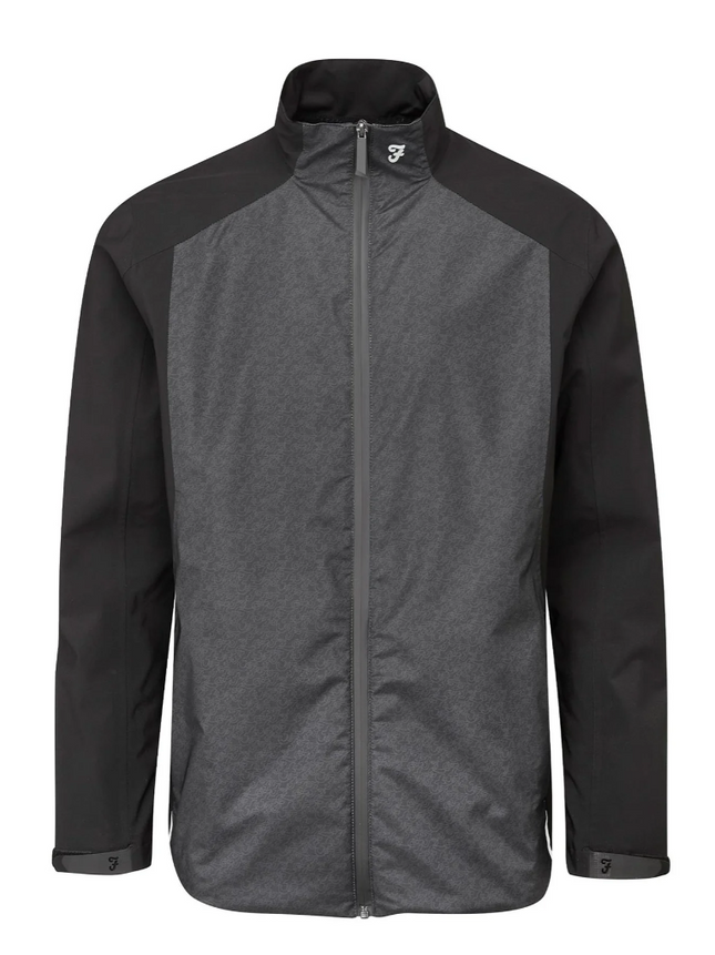 Farah Mens Boyd Waterproof Jacket Lined Breathable Golf Sports Top Coat