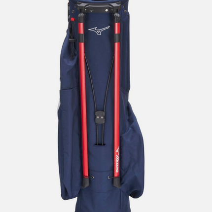 MIZUNO BR-DX 14-WAY STAND BAG NAVY/RED BRAND NEW