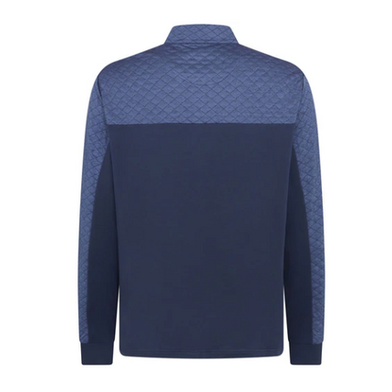 Original Penguin Pullover Heritage Block 1/4 Zip UK / Navy