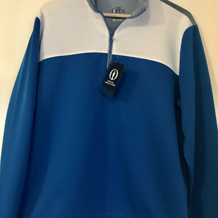 Brand New 'The Open' 1/4 Zip Golf Mens Sweater by Ahead USA
