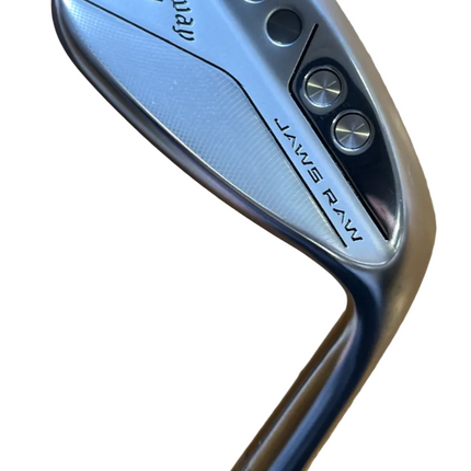 Ex Demo Callaway Jaws Raw Lob Wedge 58° Dynamic Gold Spinner 115g RIGHT HAND W21