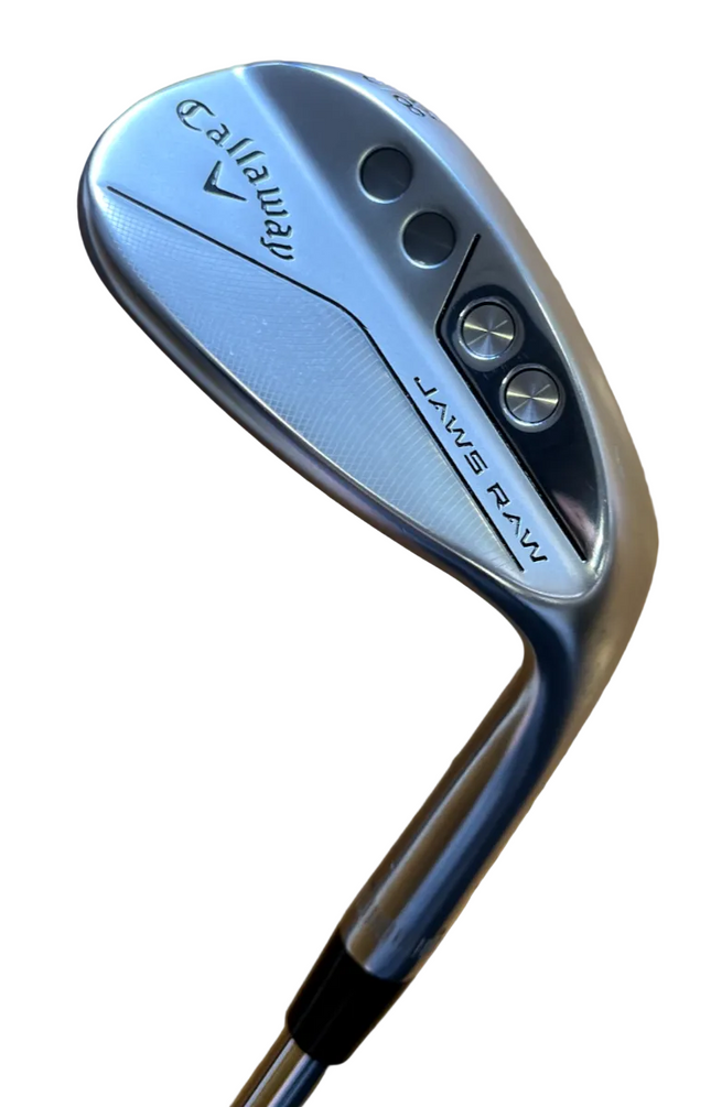 Ex Demo Callaway Jaws Raw Lob Wedge 58° Dynamic Gold Spinner 115g RIGHT HAND W21
