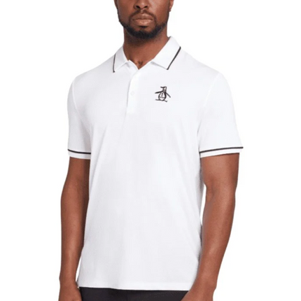 Original Penguin Golf Polo Shirt Bright White Various Sizes