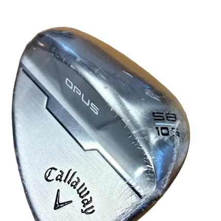 Callaway Opus Chrome Lob Wedge / 58.0/10b / Wedge Flex/ Left Handed-NEW