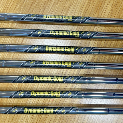 Mizuno Pro 243 Irons / 4-PW / Stiff Flex Dynamic Gold S300 Shafts