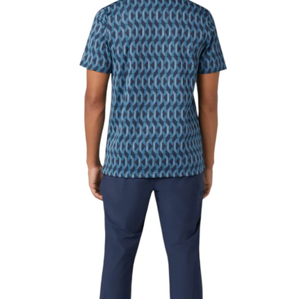 Original Penguin Golf Polo Shirt Black Iris Various Sizes
