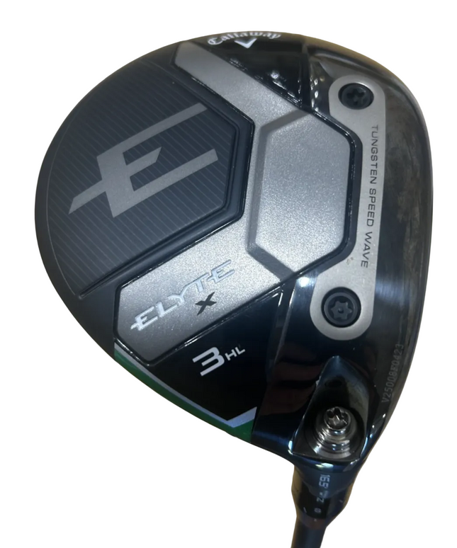 Callaway Elyte X #3HL Wood 16.5 Degree Senior Flex Vanquish 4R2 Shaft-used excellent condition