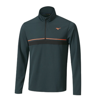 Mizuno Breath Thermo ST 1/4 Zip Golf Top - Brand New Navy