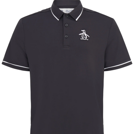 Original Penguin Golf Polo Shirt Caviar (Black) Various Sizes